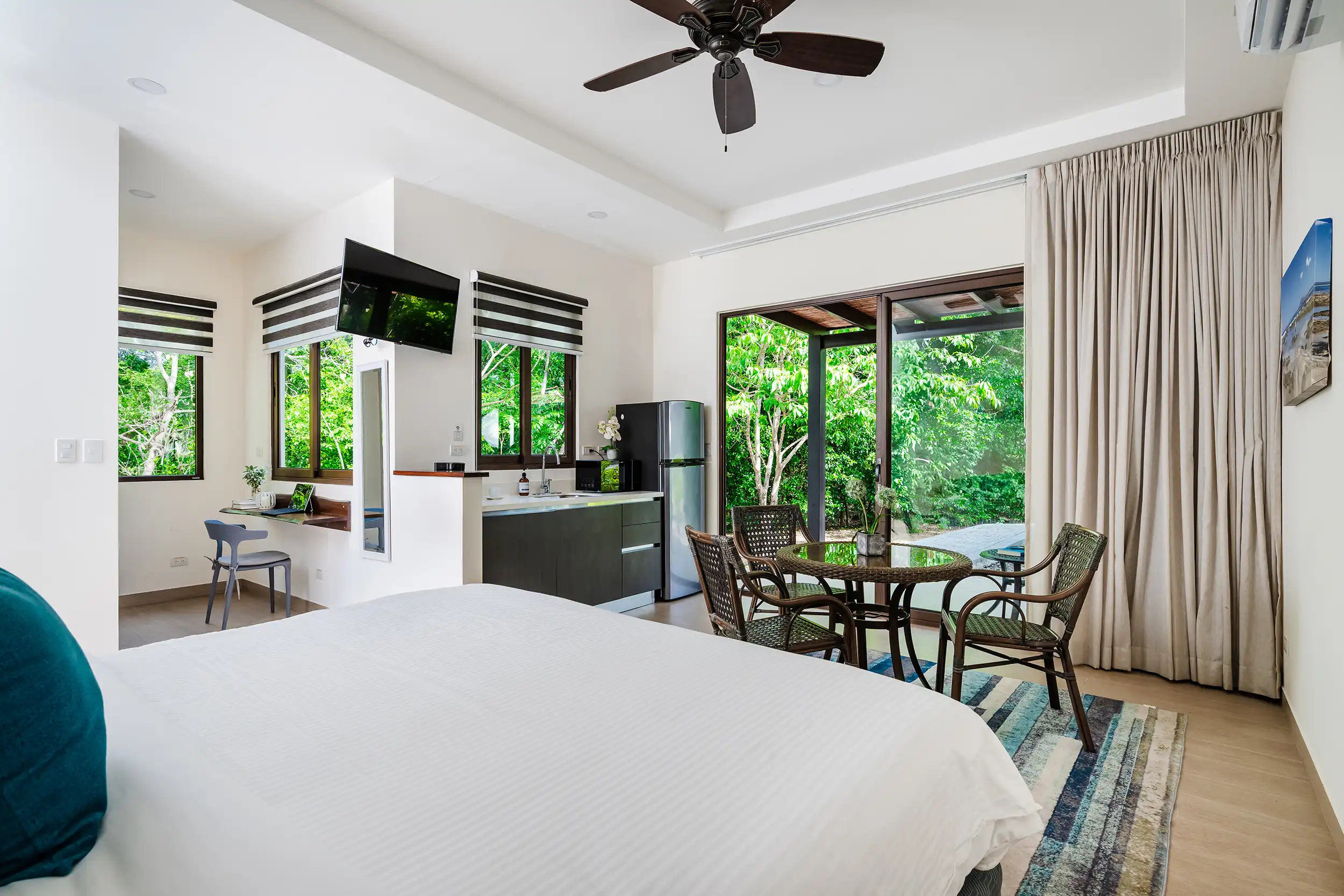 Estudio y patio privado en Casa Bonita Beach